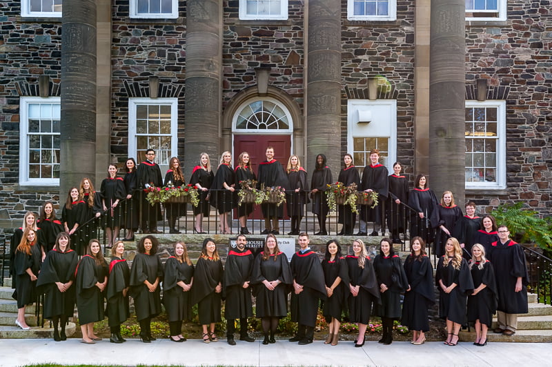 Dalhousie University Group Graduation photo at Dalhousie University Halifax