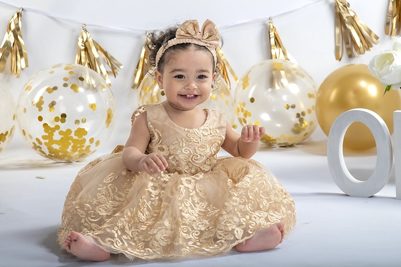 Cake Smash Birthday Photography 3 Professional Baby Portrait at Halifax Photography Studio for First Birthday