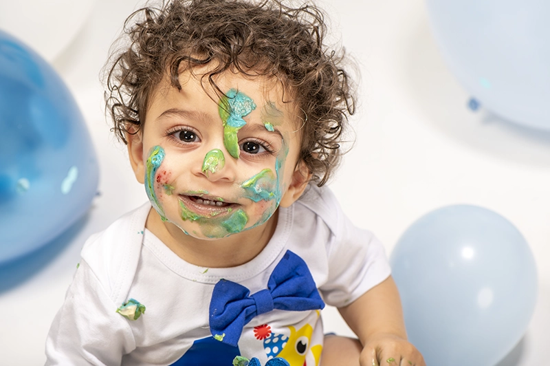 Cake Smash Birthday Photography 2 Cake Smash Photography Halifax - Baby's First Birthday Milestone Session