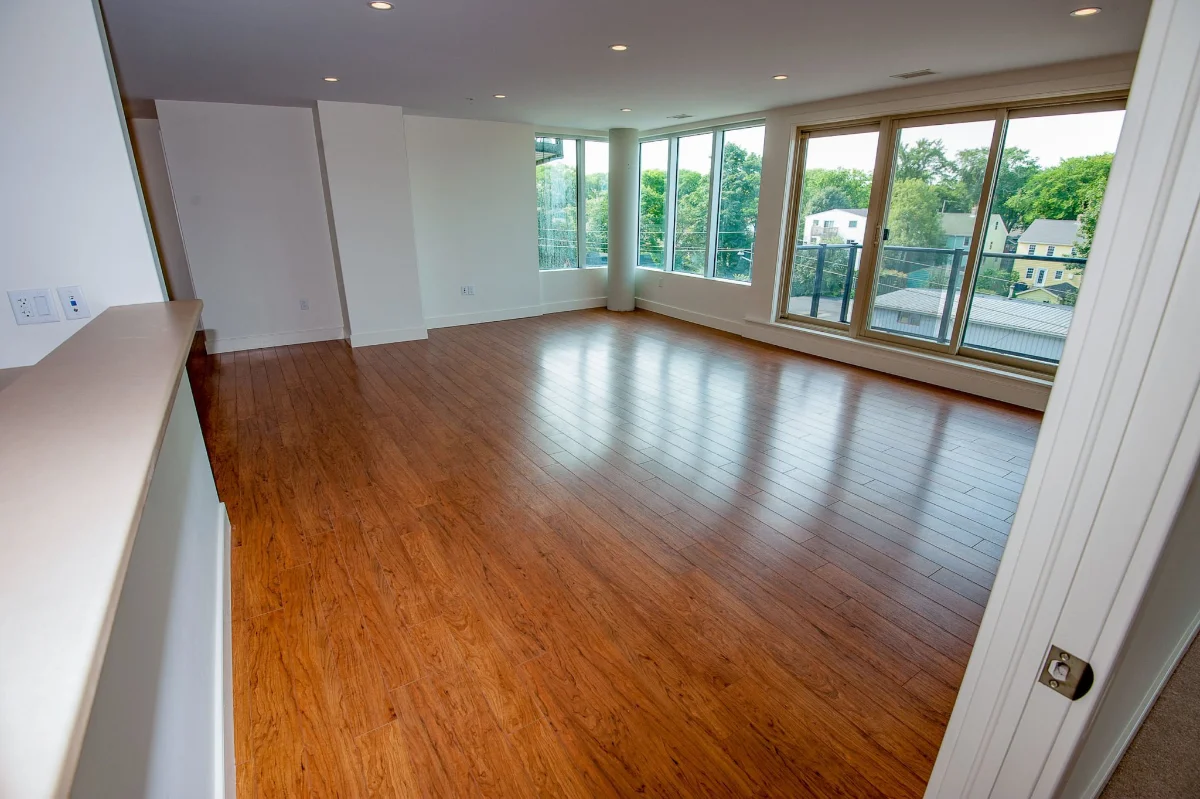 Real Estate Photography 4 Bright, open living room with hardwood floors, Halifax real estate photography
